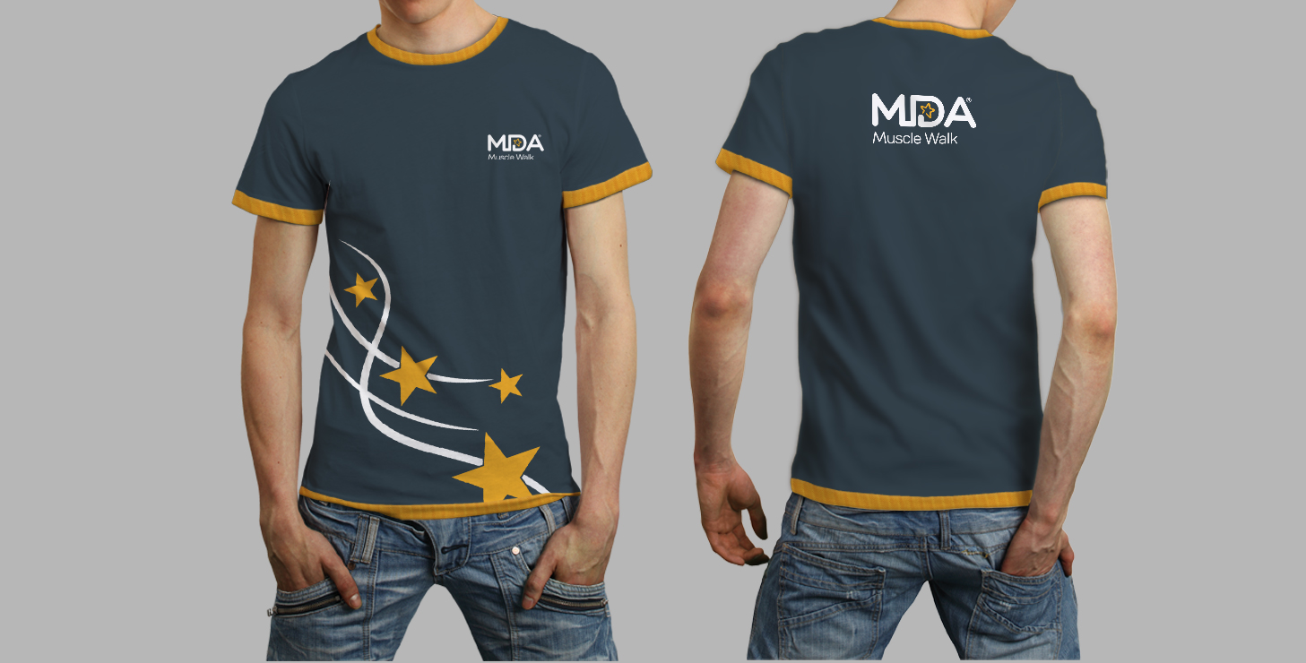 Diseño de Camiseta por SL Designer para Muscular Dystrophy Association | Diseño #11895489