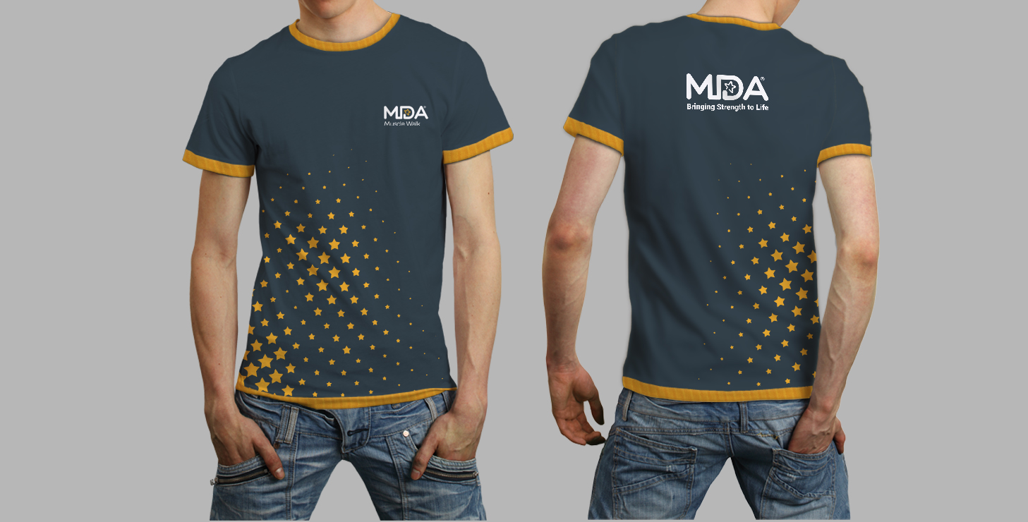 Diseño de Camiseta por SL Designer para Muscular Dystrophy Association | Diseño #11919651