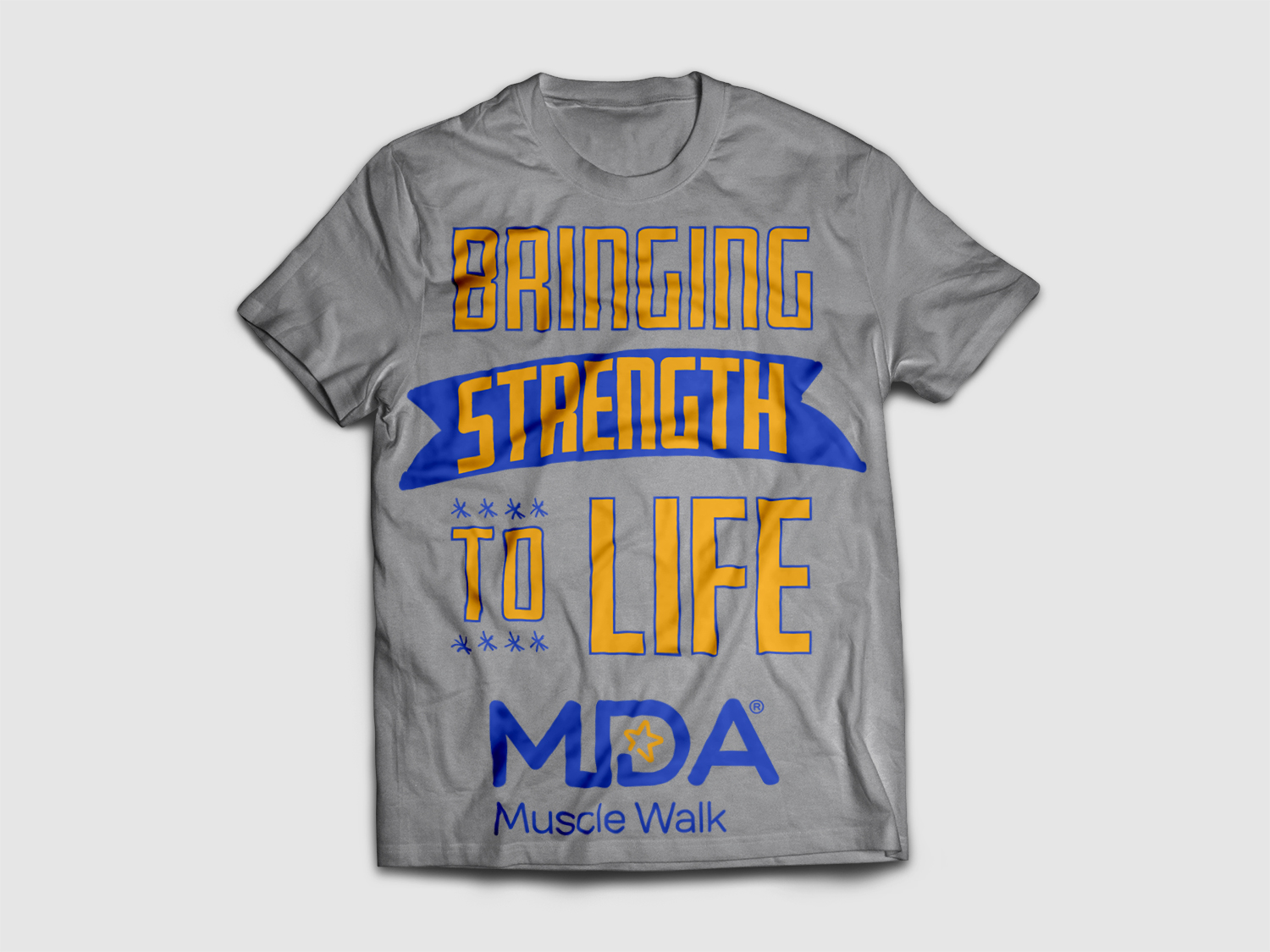 T-shirt Design by My Graphics gal for Muscular Dystrophy Association | Design #11890310