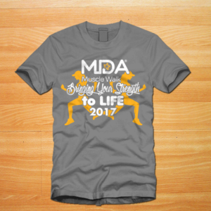 Design de T-shirt par Club Flyer Studios pour Muscular Dystrophy Association | Design #11936876