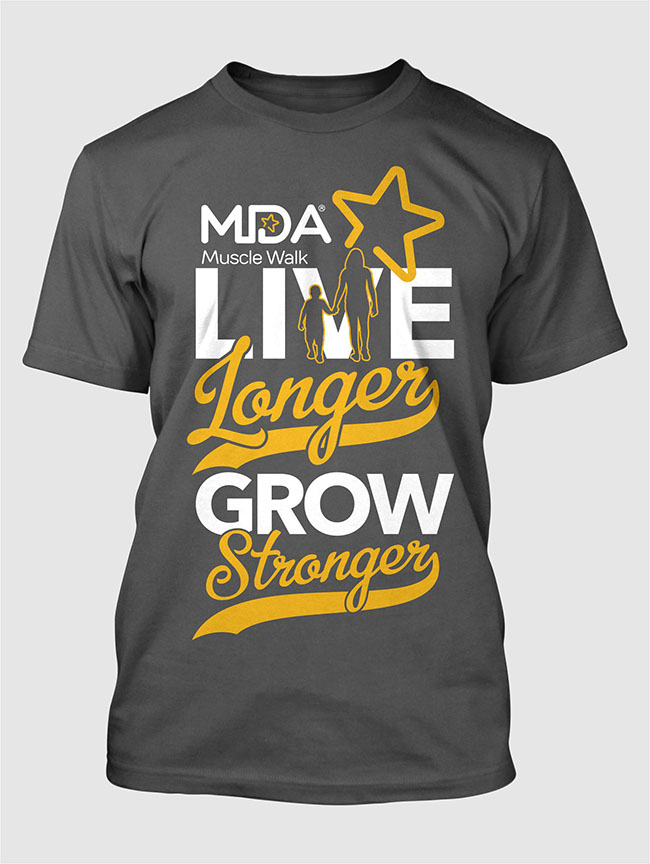 T-Shirt-Design von 777SKY für Muscular Dystrophy Association | Design #11909423