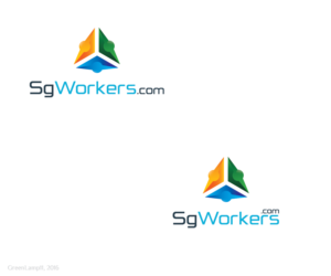 SgWorkers.com | Logo-Design von GreenLamp