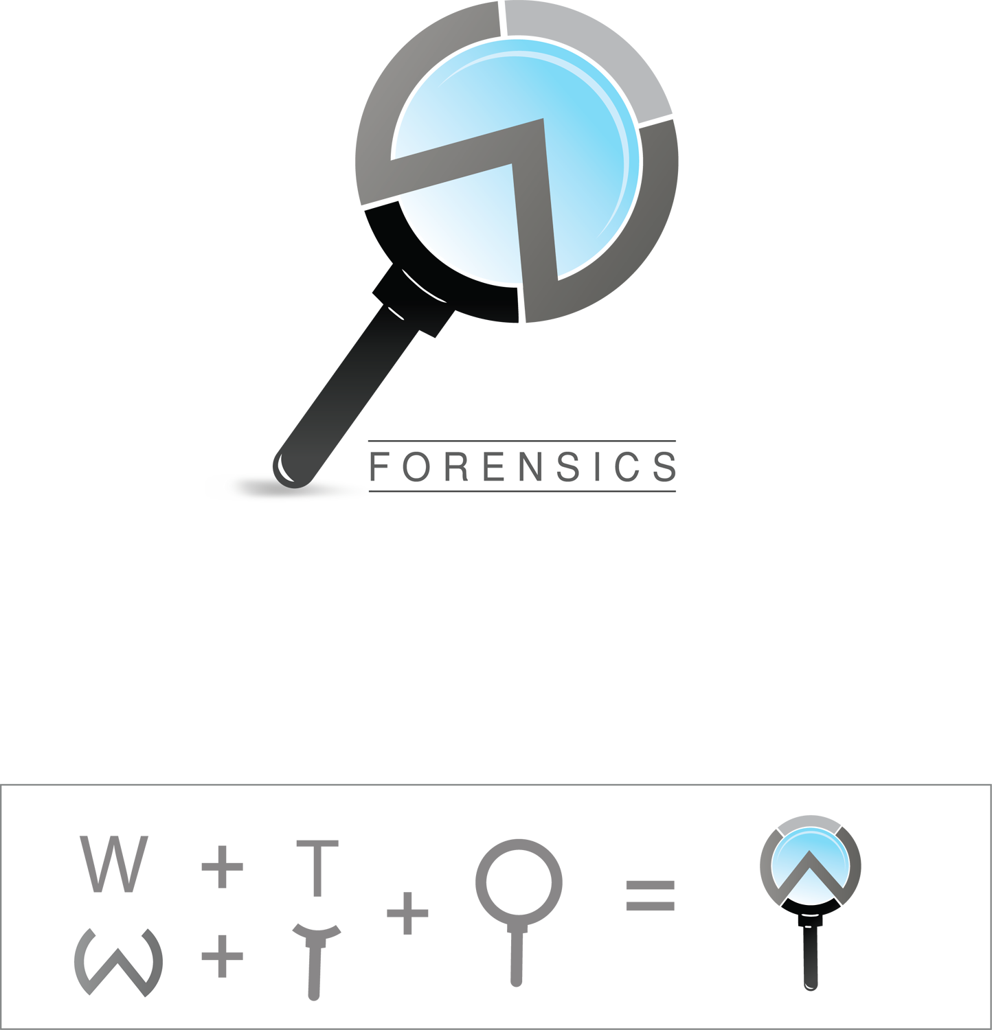 Diseño de Logo por shashi para WT Forensics | Diseño #11892758
