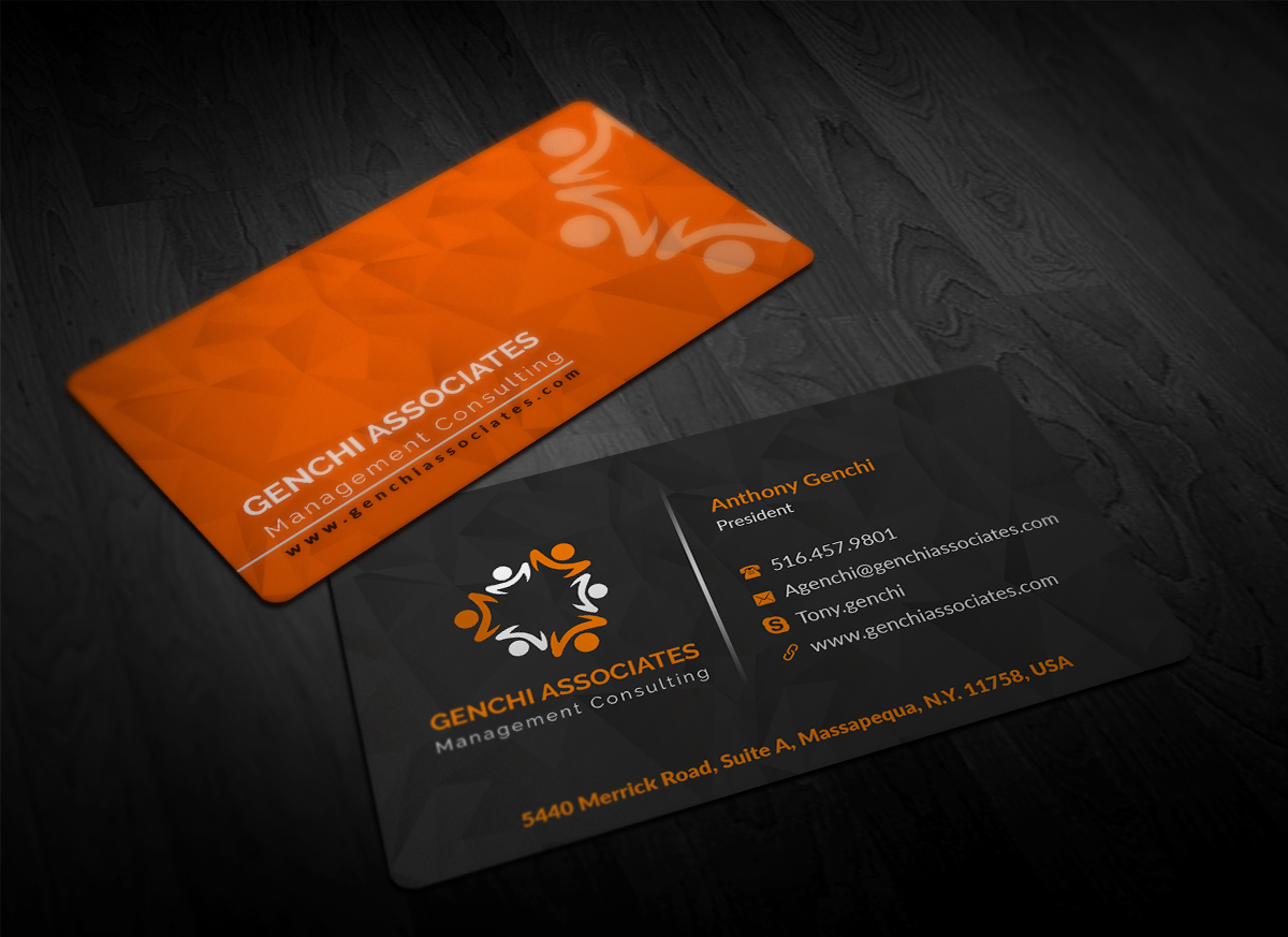 Diseño de Tarjeta de Presentación por Pointless Pixels India para Genchi Associates | Diseño #11837501