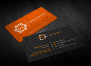 Visitenkarten-Design von Pointless Pixels India für Genchi Associates | Design: #11837609