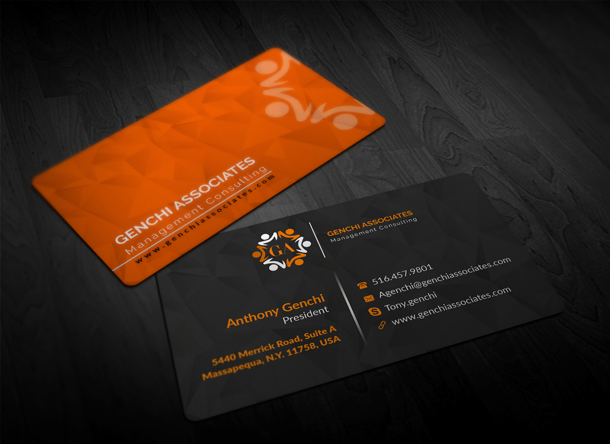 Business Card Design by Pointless Pixels India for Genchi Associates | Design #11837611