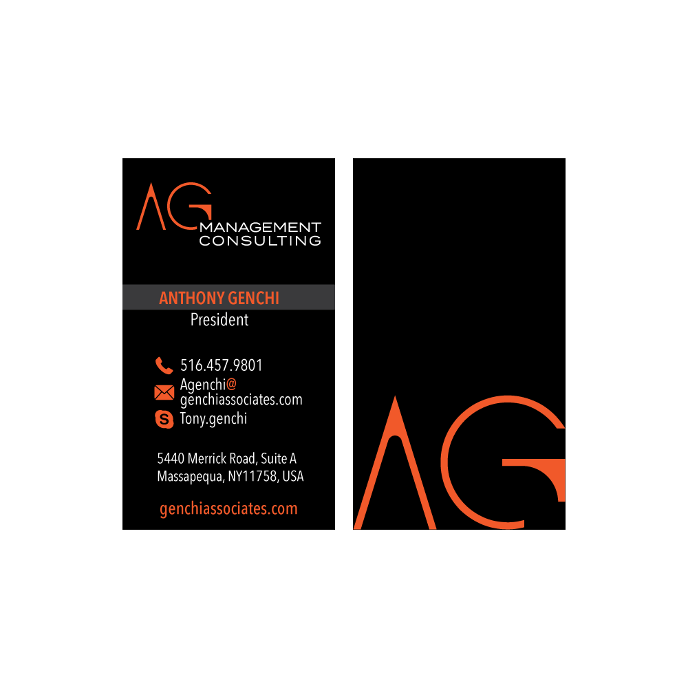 Business Card Design by Chrystal for Genchi Associates | Design #11891996