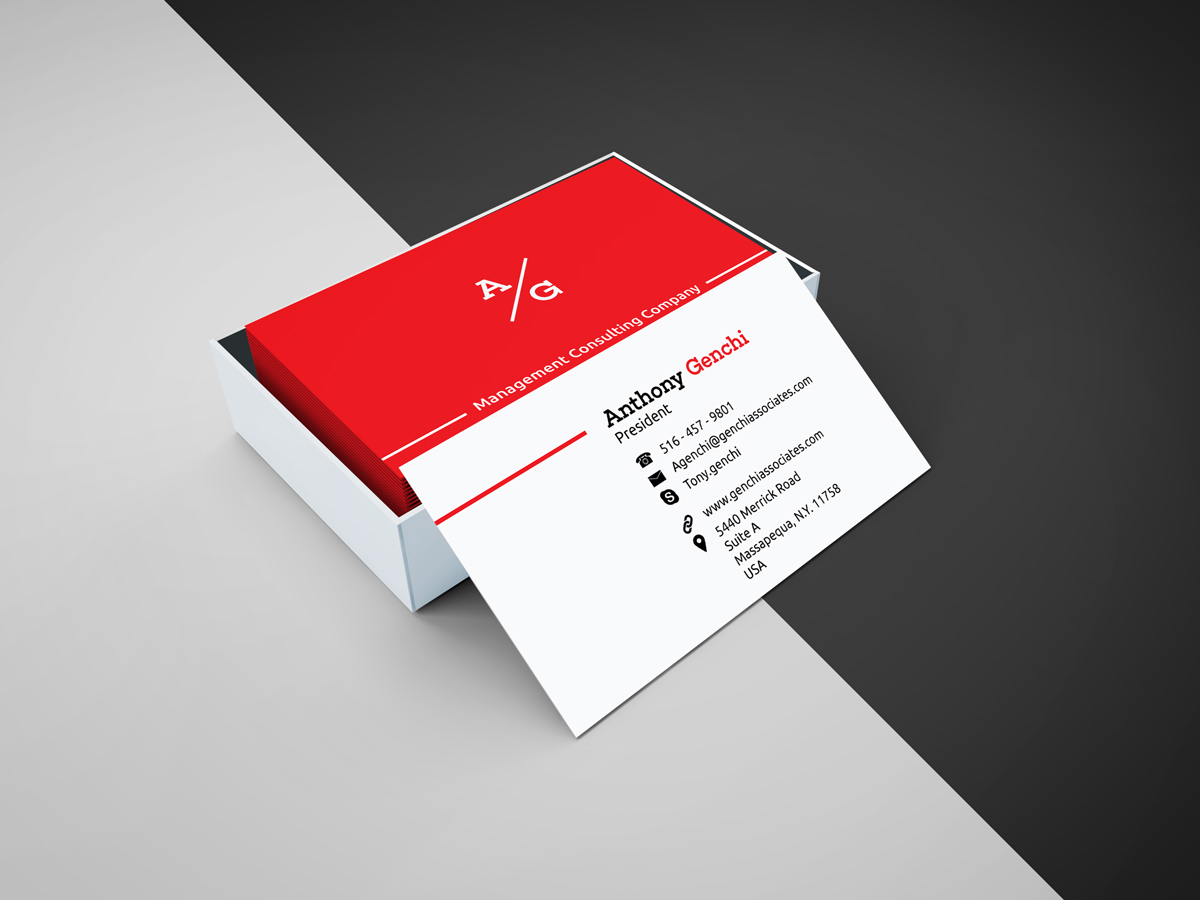 Diseño de Tarjeta de Presentación por JK18 para Genchi Associates | Diseño #11798345