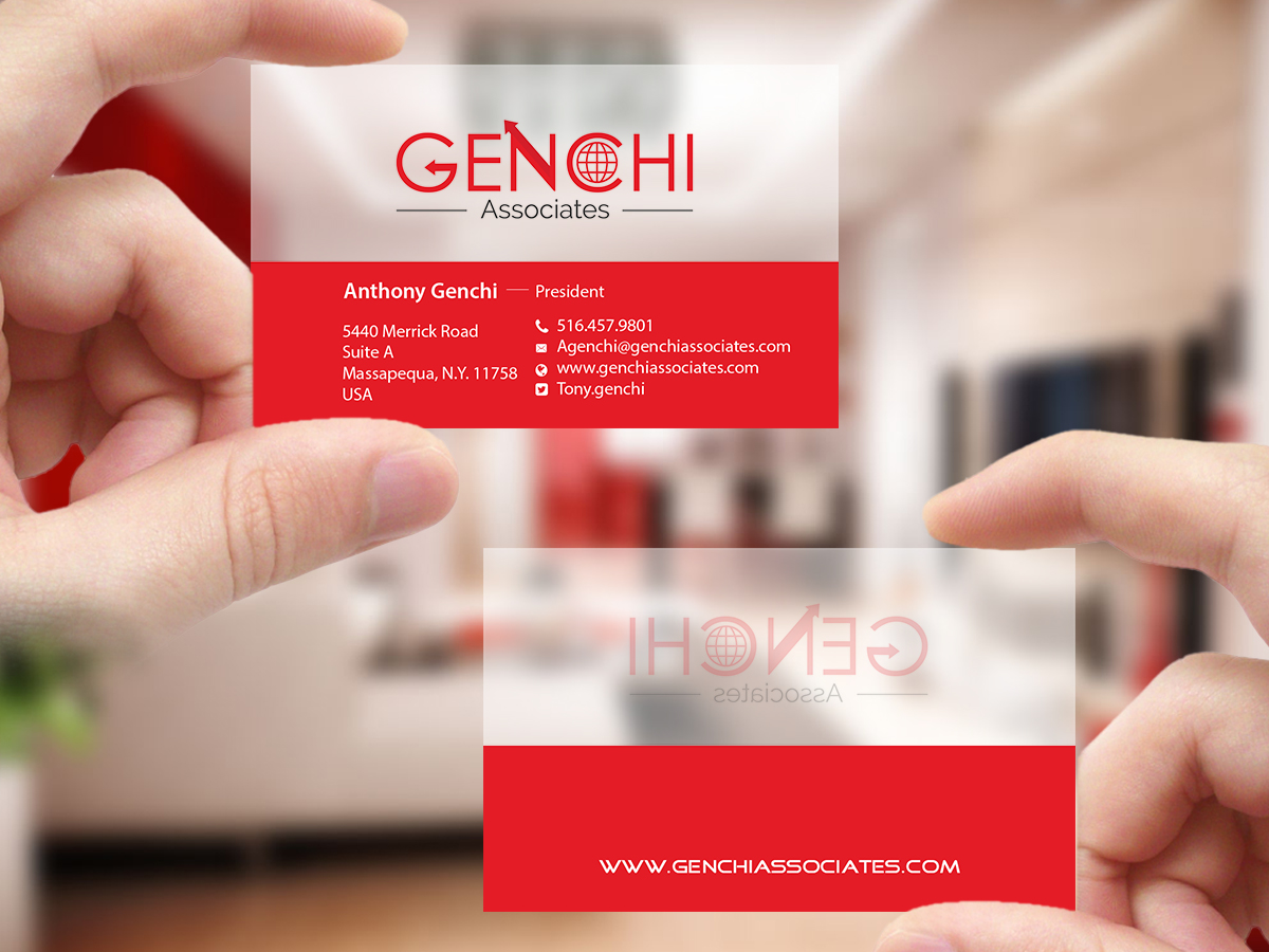 Visitenkarten-Design von Creations Box 2015 für Genchi Associates | Design #11812831