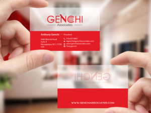 Visitenkarten-Design von Creations Box 2015 für Genchi Associates | Design: #11812831