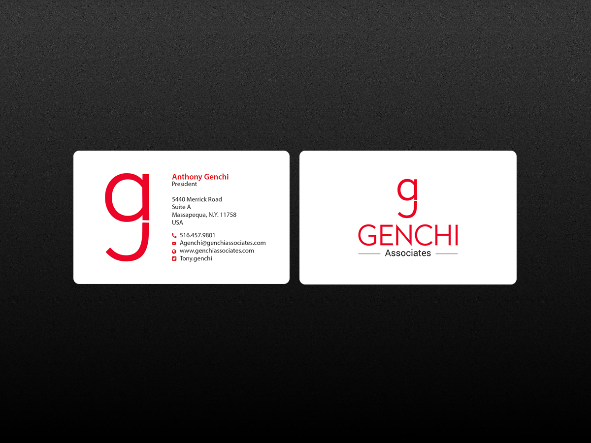 Business Card Design by Creations Box 2015 for Genchi Associates | Design #11812833