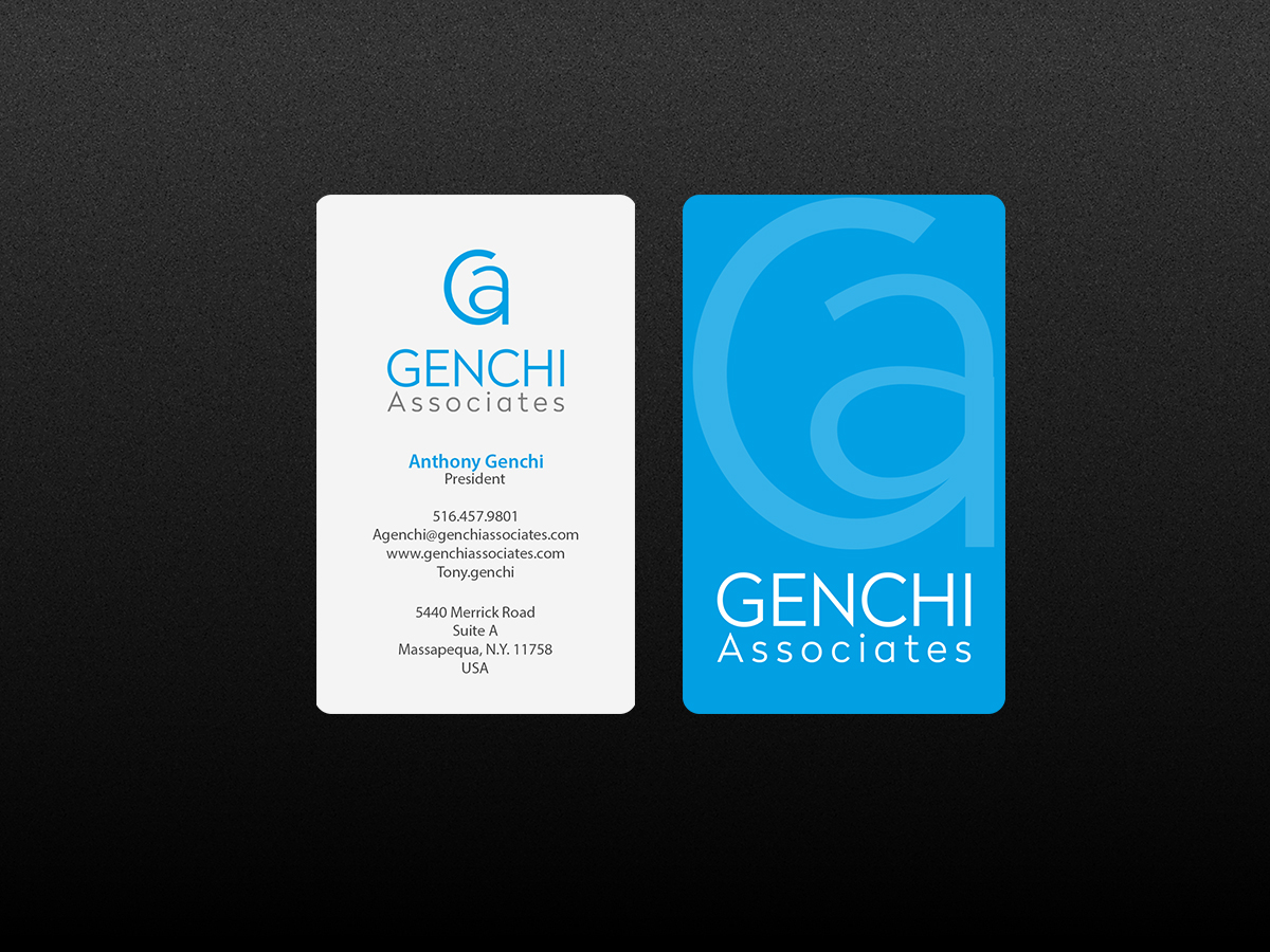 Business Card Design by Creations Box 2015 for Genchi Associates | Design #11812834