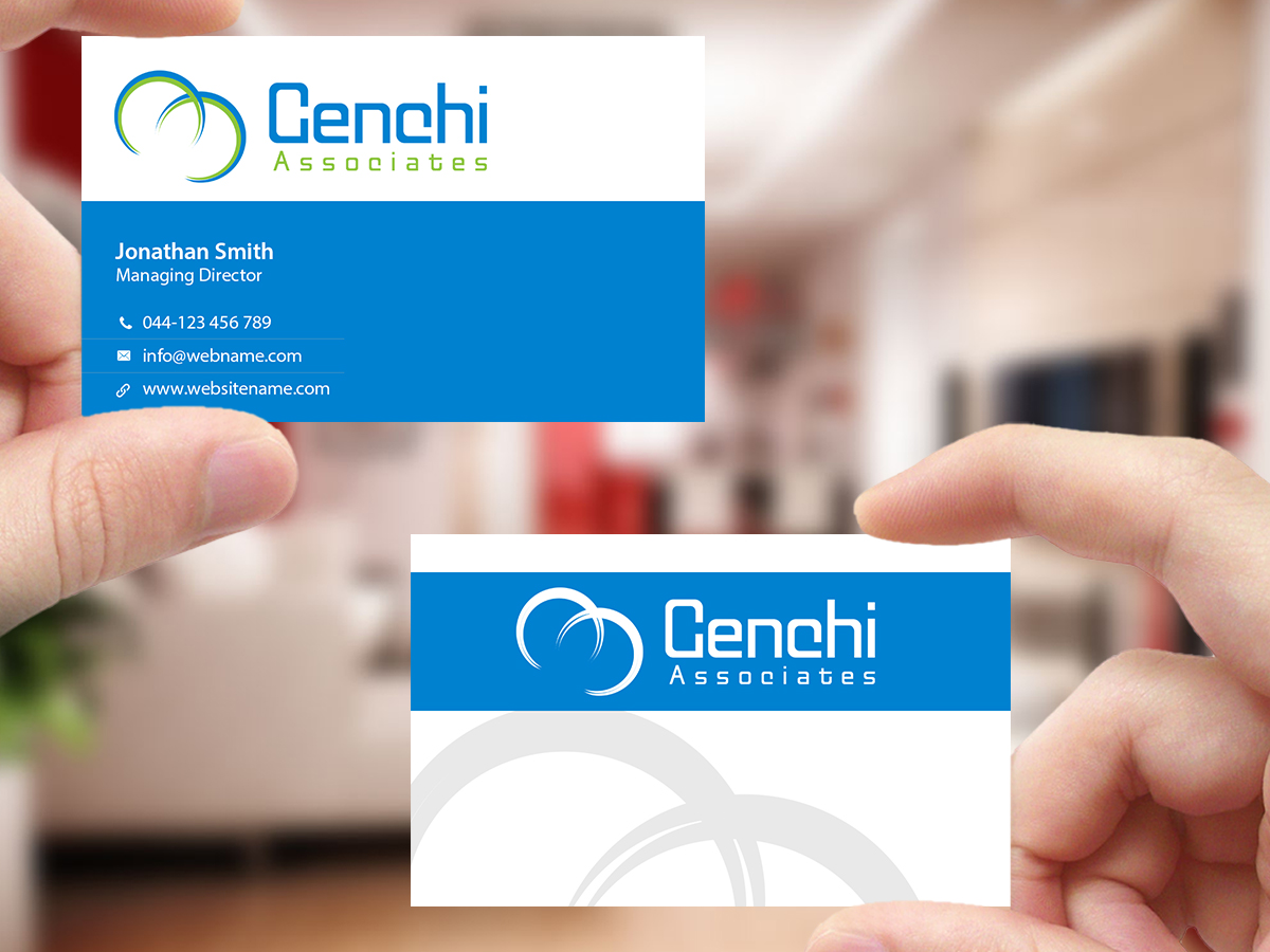 Visitenkarten-Design von Creations Box 2015 für Genchi Associates | Design #11813975