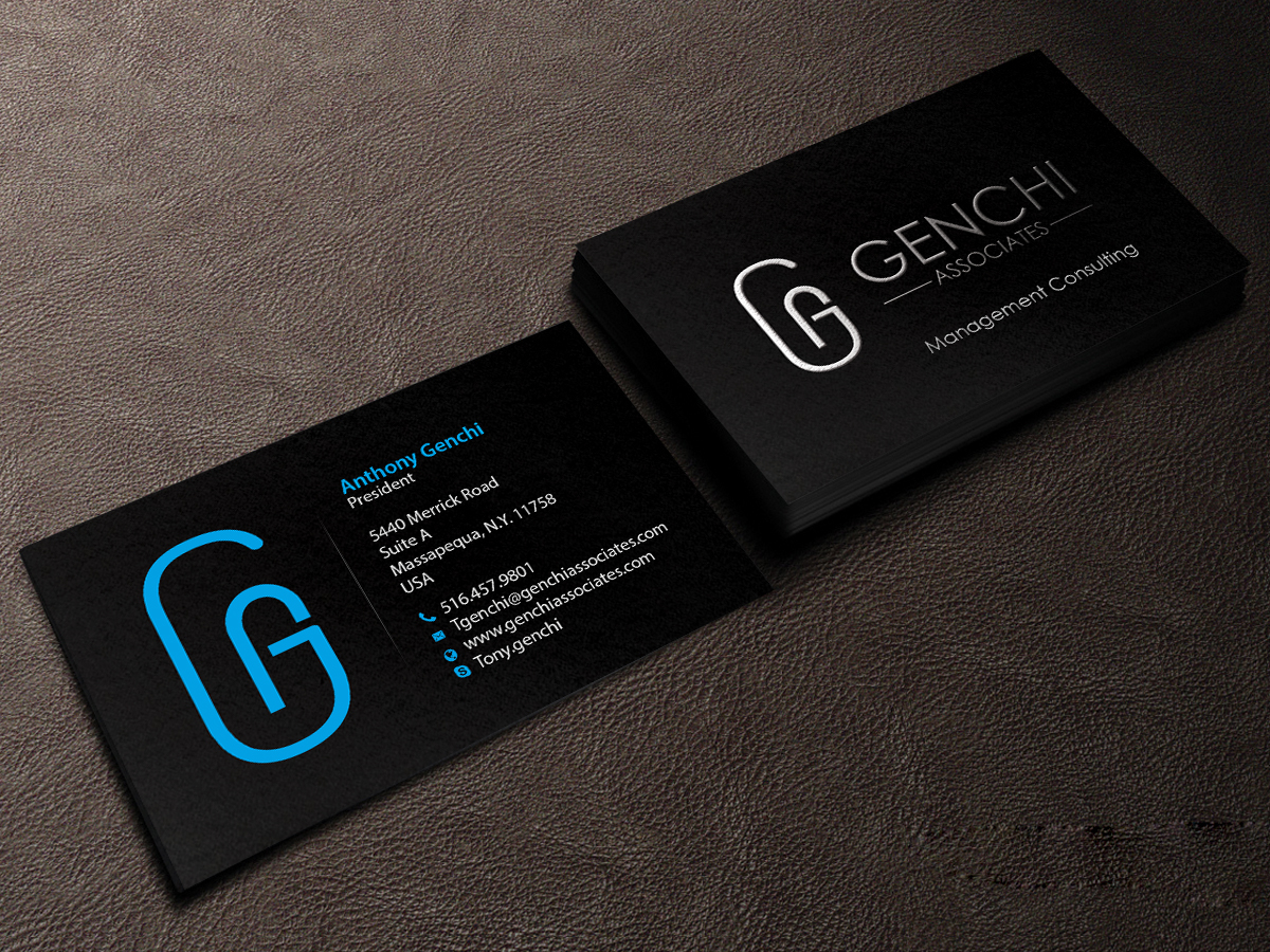 Visitenkarten-Design von Creations Box 2015 für Genchi Associates | Design #11848625