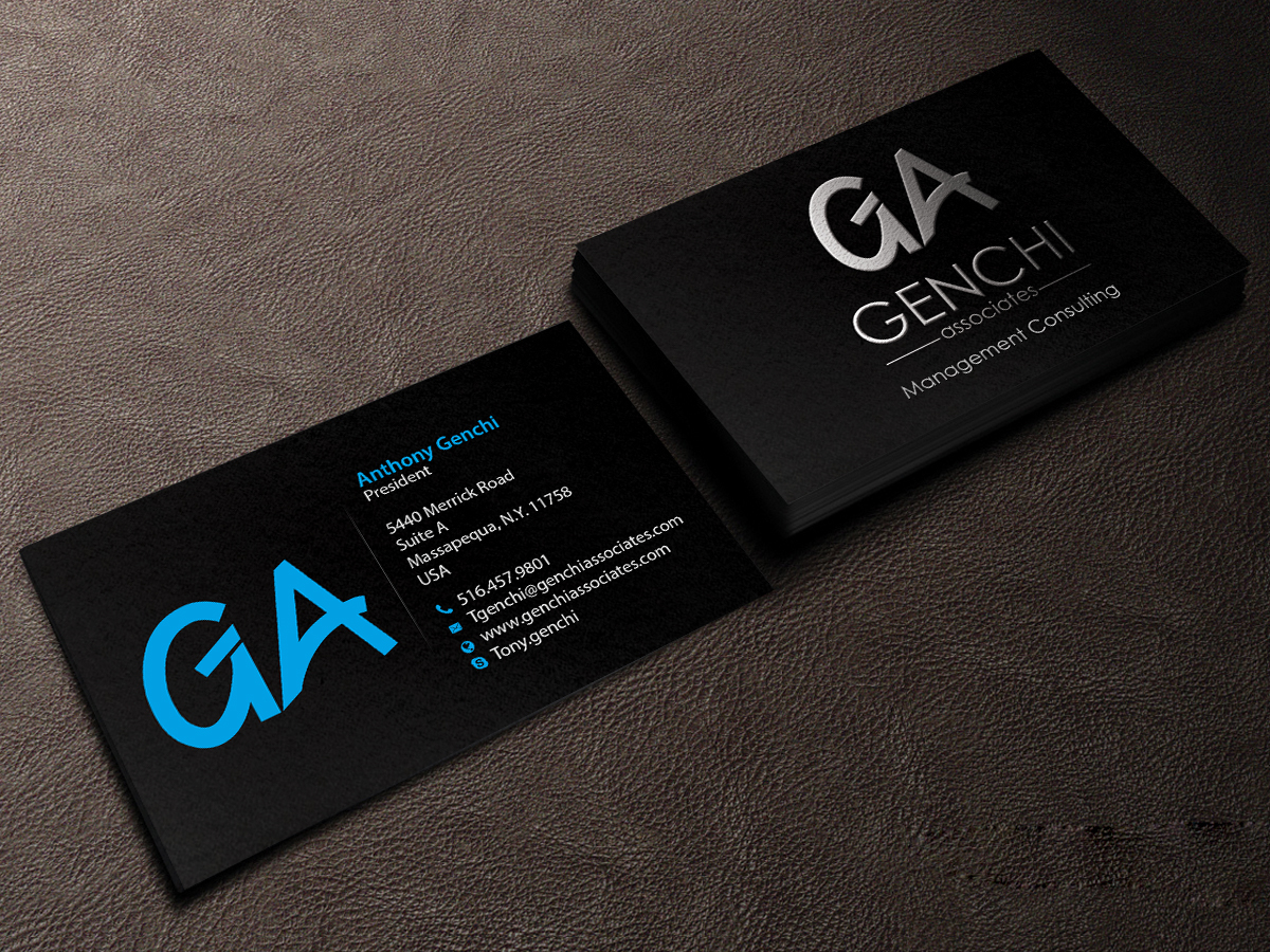 Visitenkarten-Design von Creations Box 2015 für Genchi Associates | Design #11852353