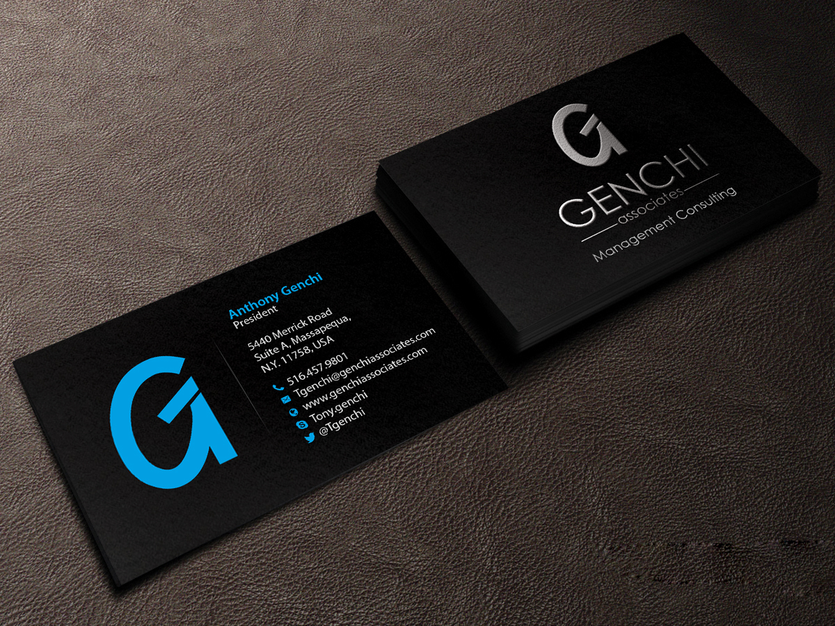 Business Card Design by Creations Box 2015 for Genchi Associates | Design: #11901851