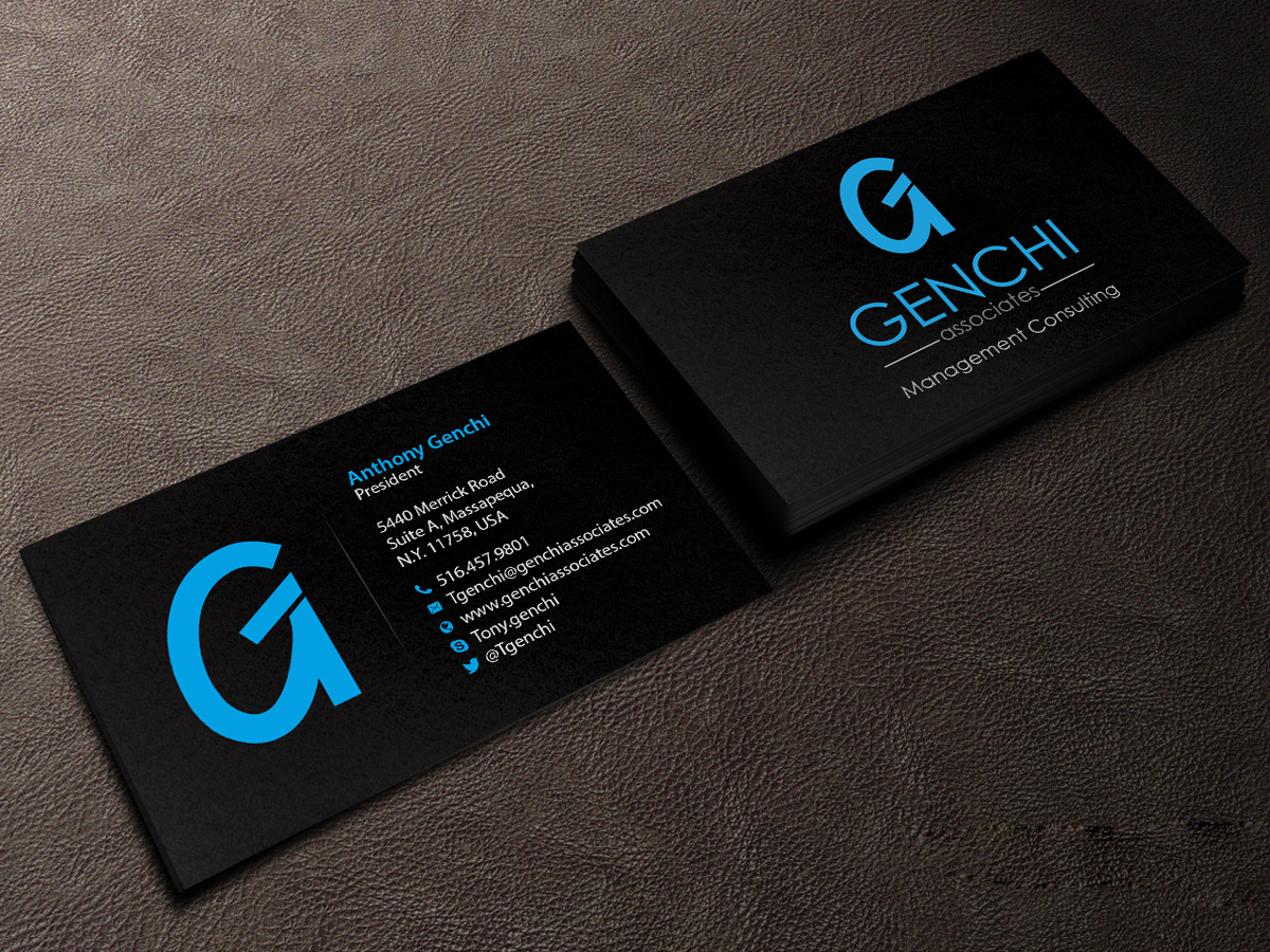 Business Card Design by Creations Box 2015 for Genchi Associates | Design #11922077
