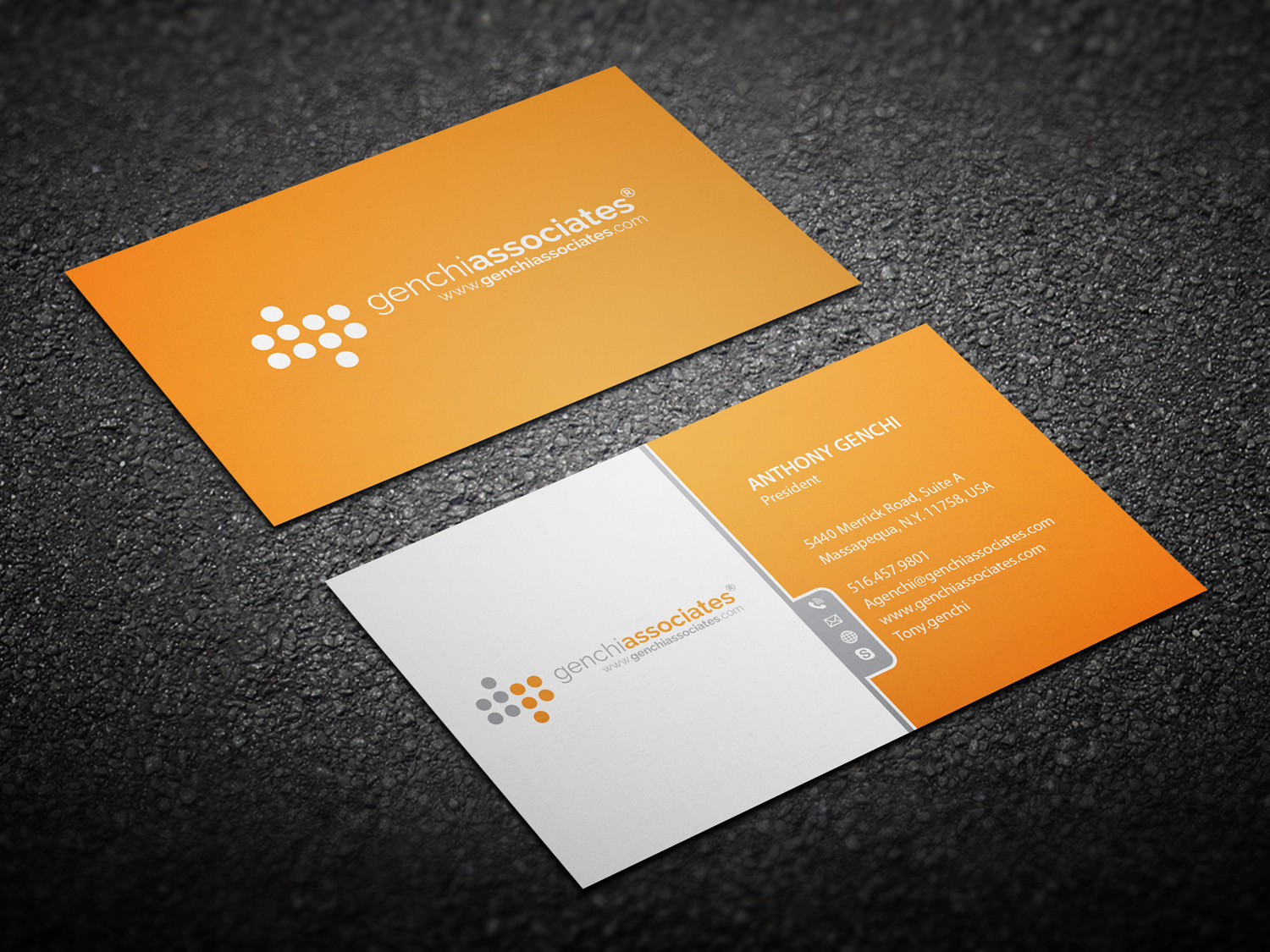 Business Card Design by OxonoArt for Genchi Associates | Design #11836967