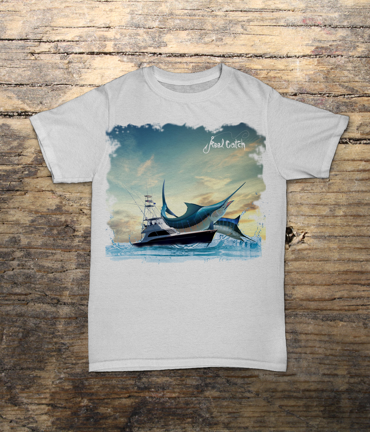 T-shirt Design by nocturno for Reel Catch LLC | Design #11909063