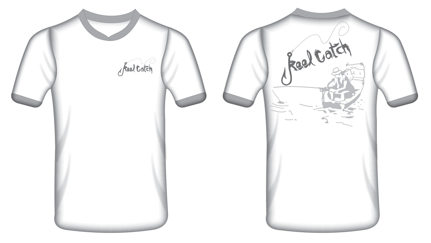 T-shirt Design by Petter Goms for Reel Catch LLC | Design #11812157