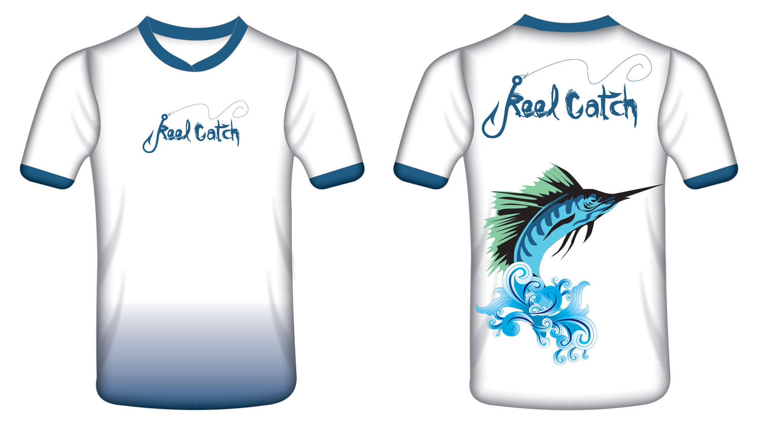 T-shirt Design by Petter Goms for Reel Catch LLC | Design #11812728