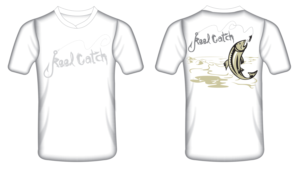 T-shirt Design by Petter Goms for Reel Catch LLC | Design: #11821380