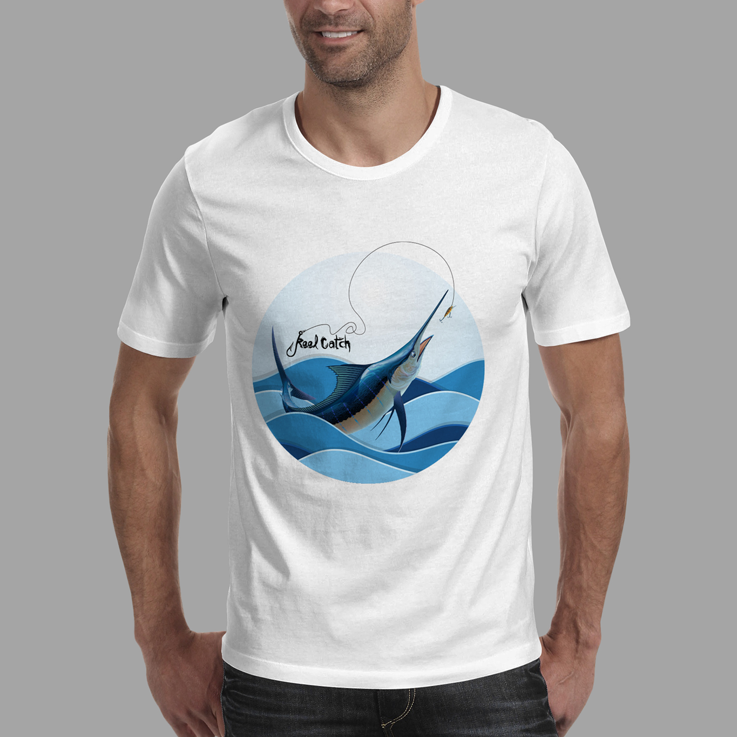 T-shirt Design by atularts for Reel Catch LLC | Design #11841709