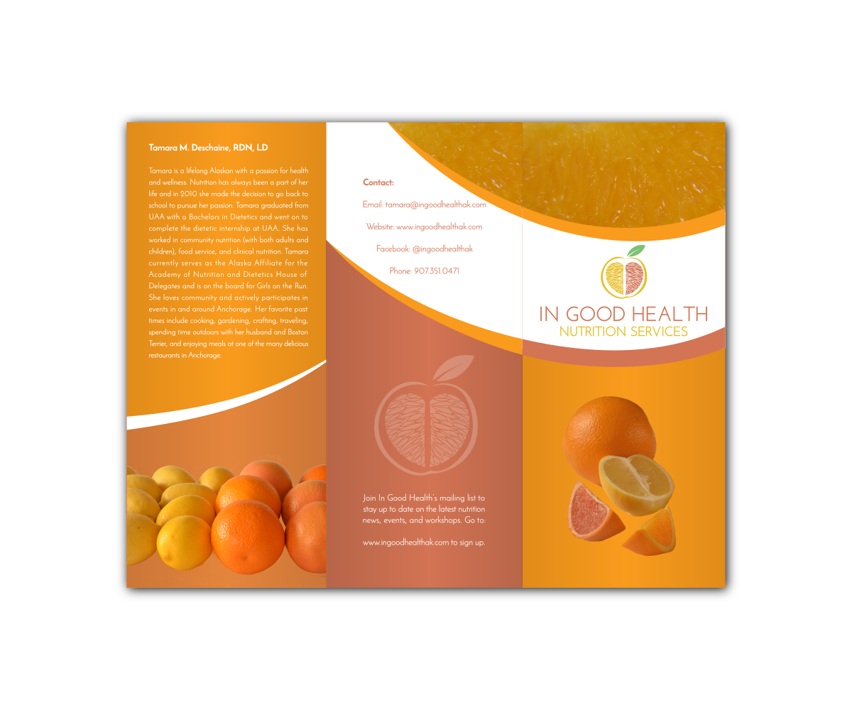 Graphic Design by design.bb for In Good Health Nutrition Services | Design #12603121