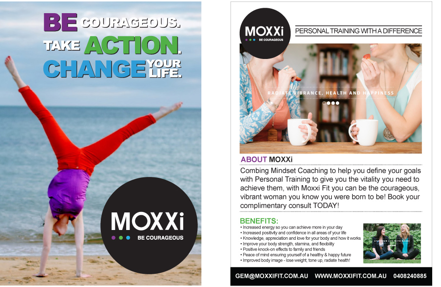 Design de Flyer par Aldric Fong pour MoxxiFit | Design #2419760