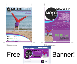 Flyer Design by stevedan for MoxxiFit | Design: #2407918