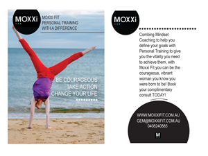 MoxxiFit promotional flyer | Design de Flyer par Soula Vetter