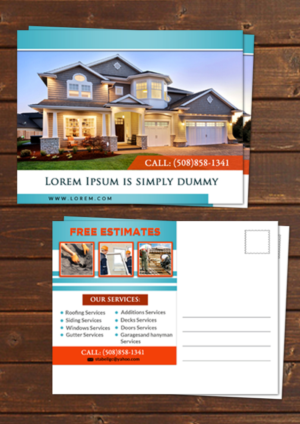 Postkarten-Design von creative.bugs für SGC General Contracting  | Design: #11802354