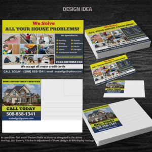 Postcard Design by Venkat for SGC General Contracting  | Design: #11804138