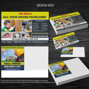 Postcard Design by Venkat for SGC General Contracting  | Design: #11804139