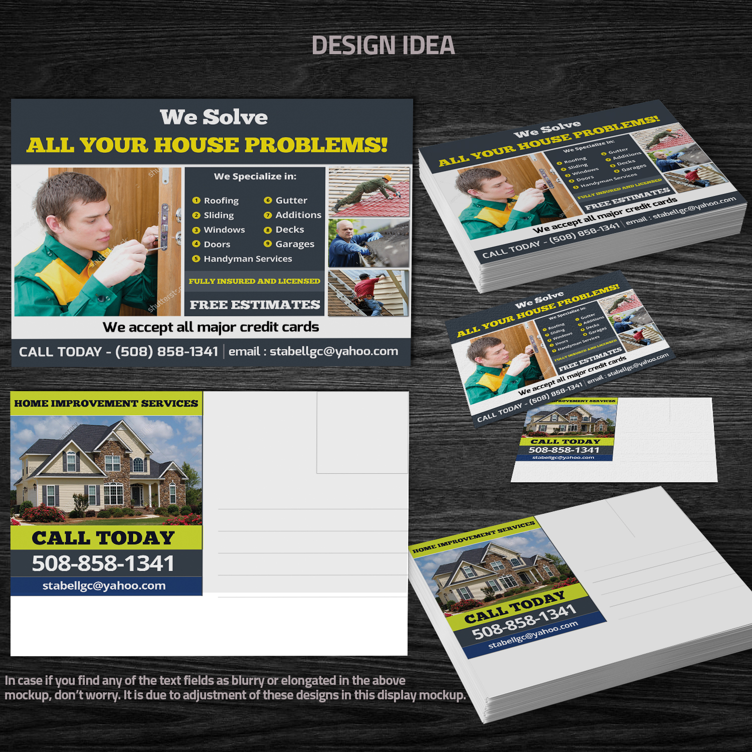 Postcard Design by Venkat for SGC General Contracting  | Design #11804144