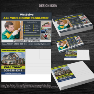 Postcard Design by Venkat for SGC General Contracting  | Design: #11804144