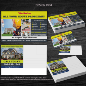 Postcard Design by Venkat for SGC General Contracting  | Design: #11804145
