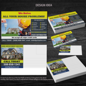 Postcard Design by Venkat for SGC General Contracting  | Design: #11804146