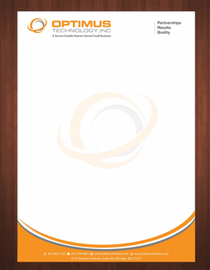 Briefkopf-Design von Sbss für Optimus Technology, Inc | Design: #2354824