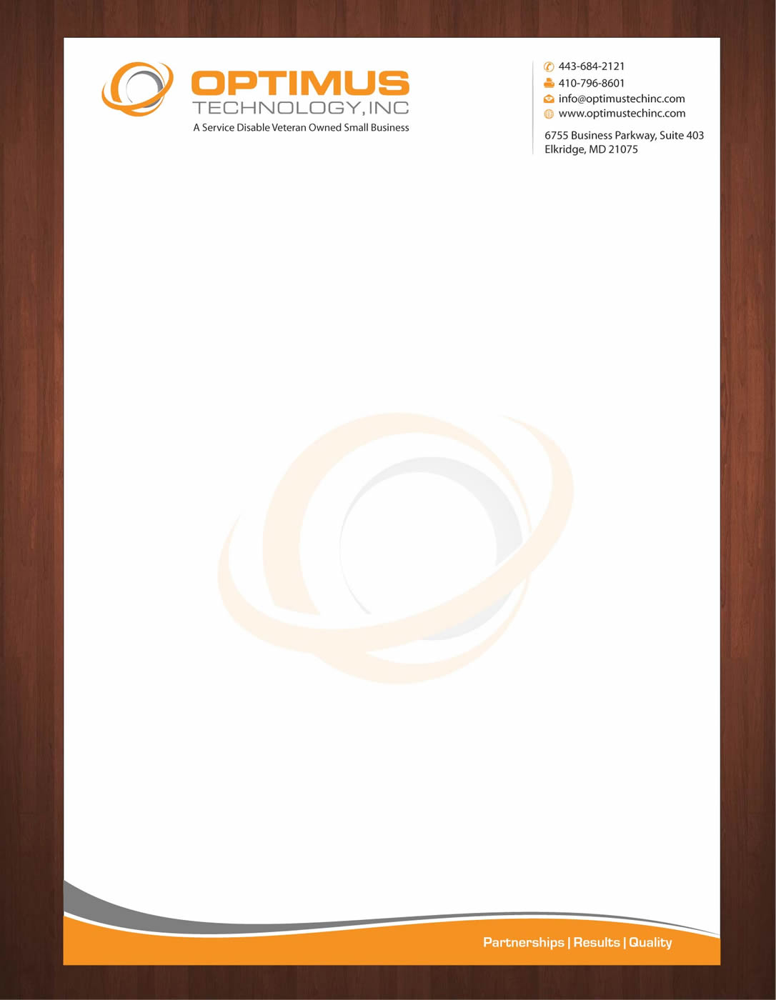 Design En-Tête par Sbss pour Optimus Technology, Inc | Design #2355579