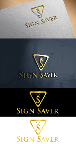 Logo Design by king solangi for Sign Saver  | Design #11805547