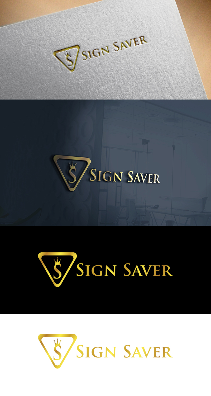 Logo Design by king solangi for Sign Saver  | Design #11805549