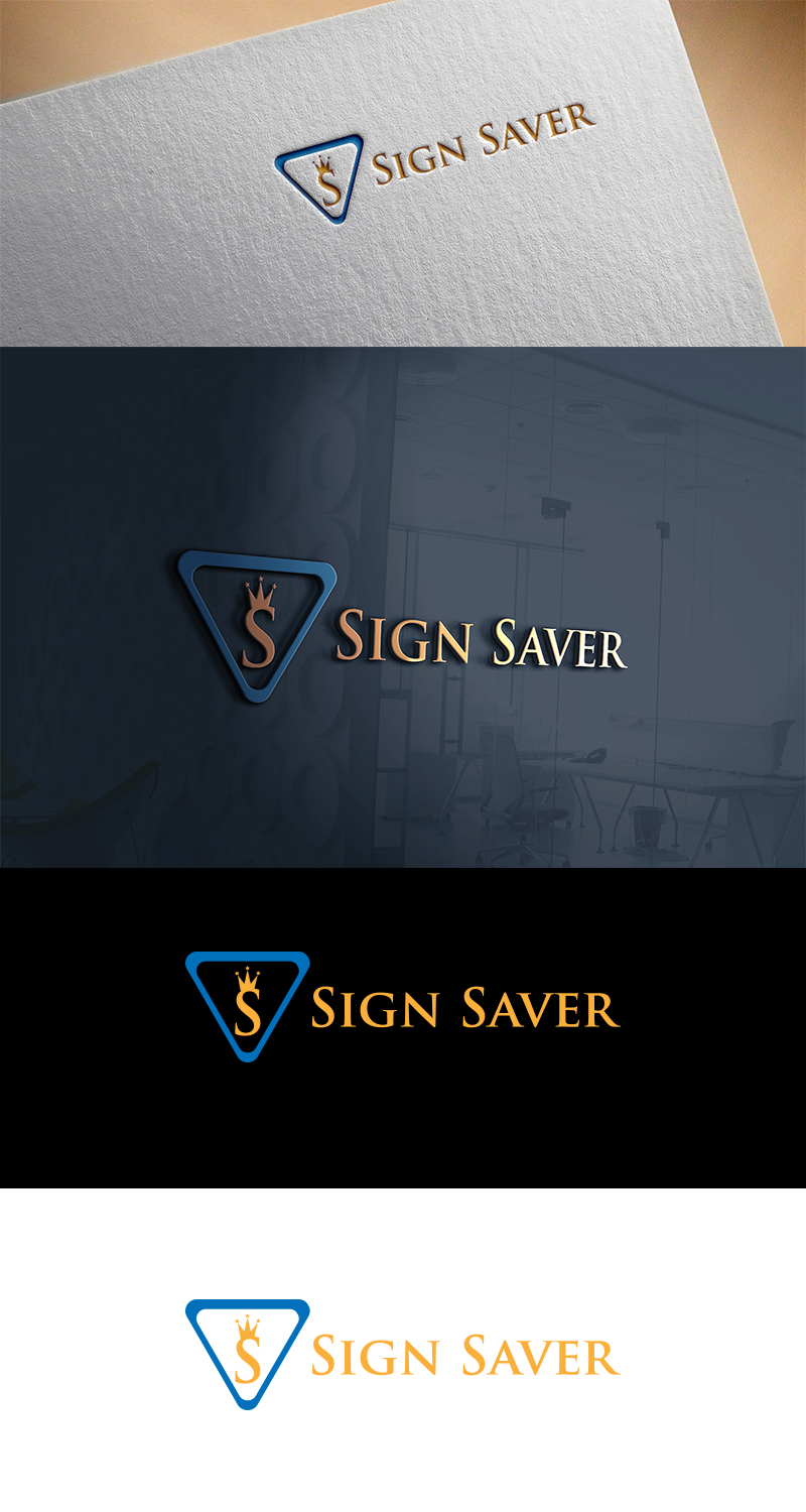 Logo Design by king solangi for Sign Saver  | Design #11805550