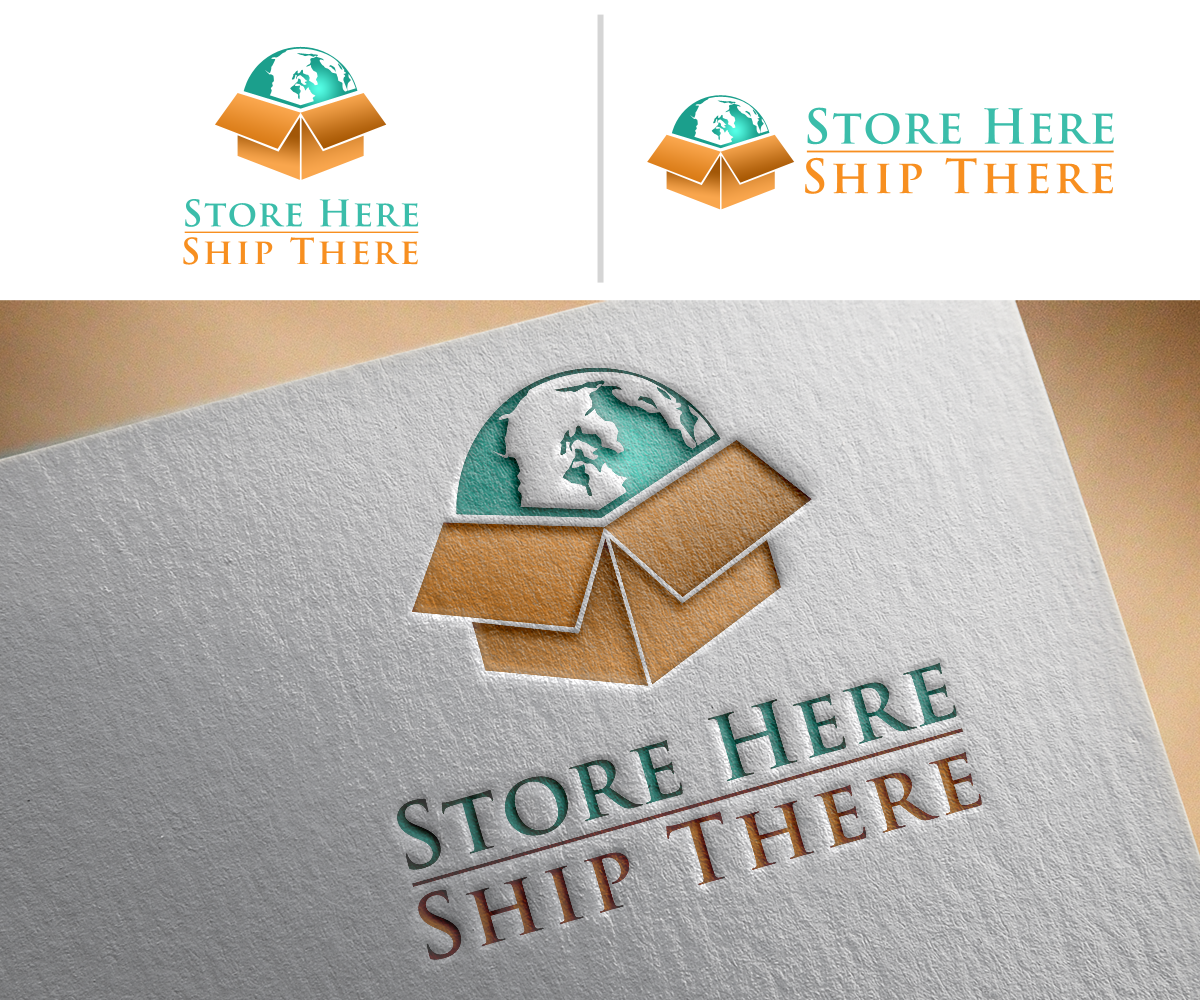 Logo Design by Renen for Store Here, Ship There | Design #11839452