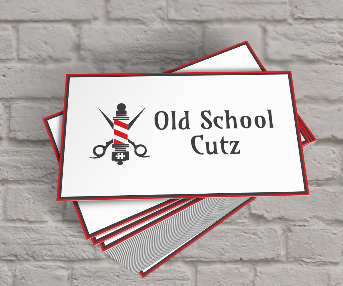 Logo Design by neboica for Old School Cutz | Design #11842949
