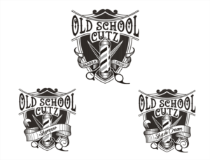 Logo Design by yulioantoni's for Old School Cutz | Design: #11877388