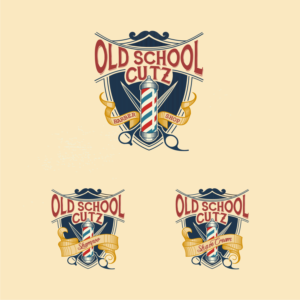 Logo Design by yulioantoni's for Old School Cutz | Design #13440517