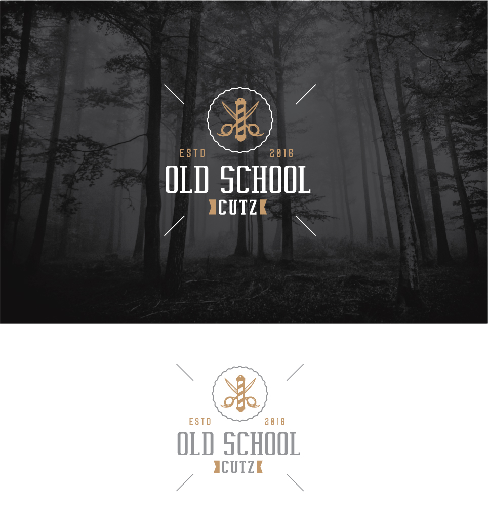 Logo Design by somani for Old School Cutz | Design #11799002