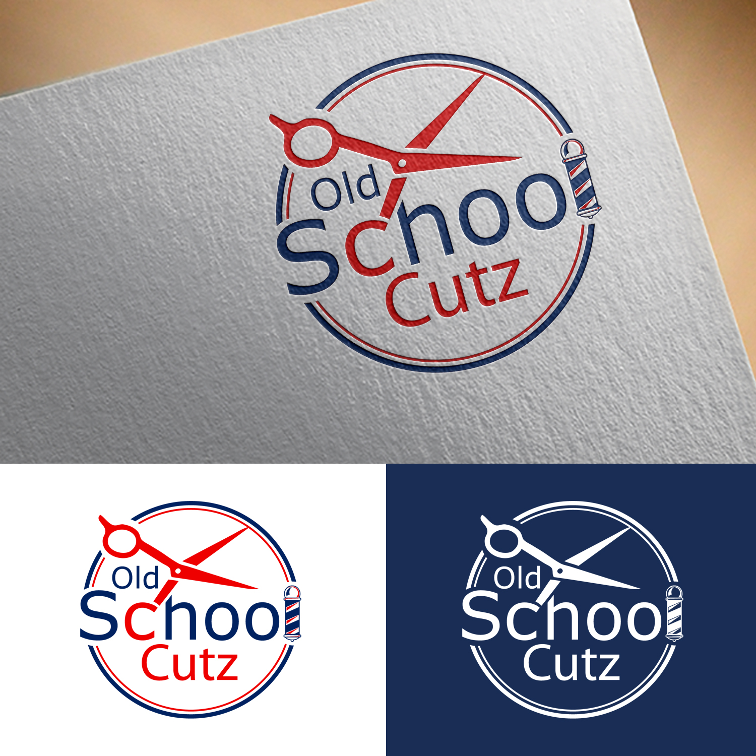 Logo Design by Next Screen Infotech for Old School Cutz | Design #11801793