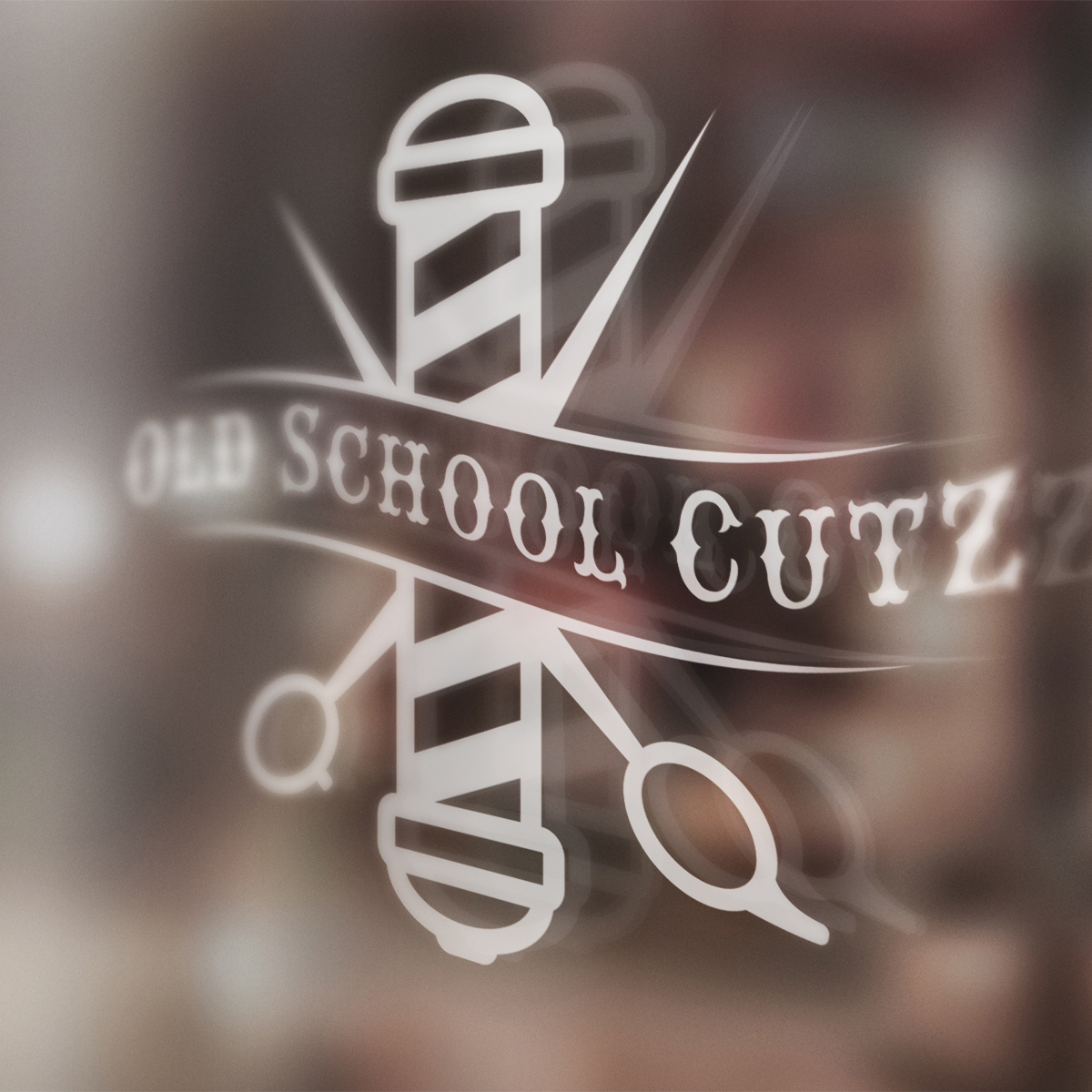 Logo Design by Roland Hawk for Old School Cutz | Design #11799993